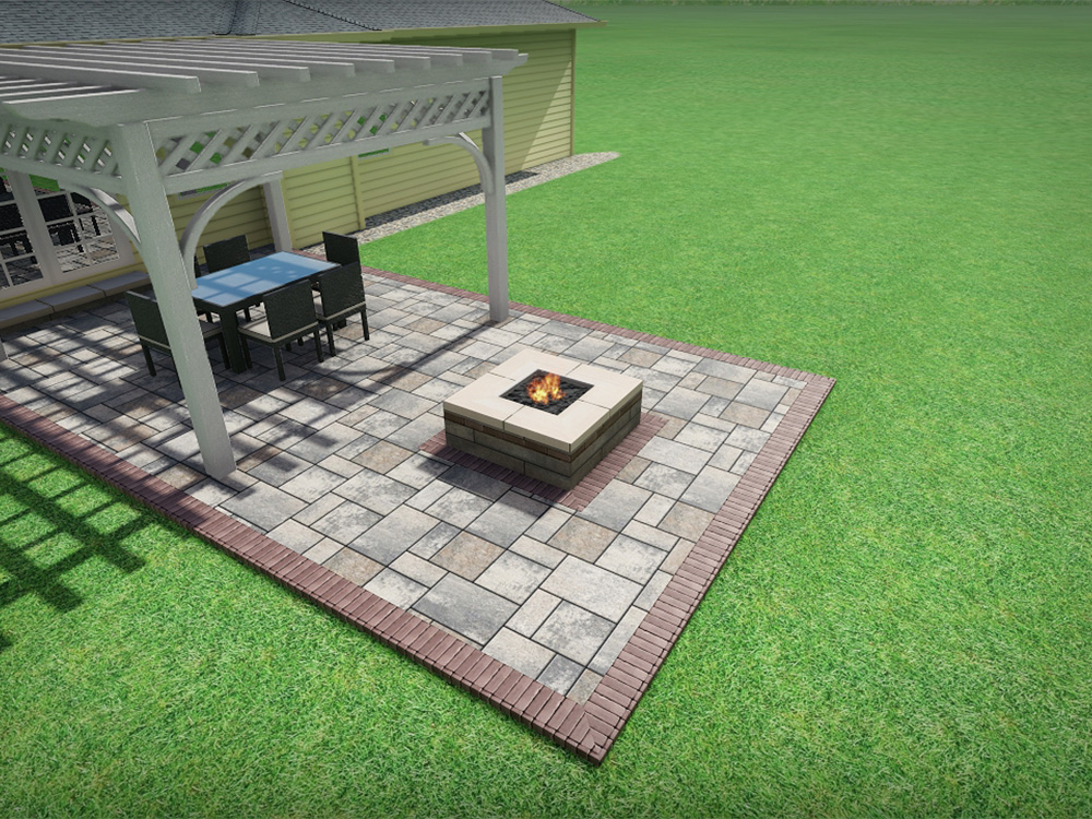Landscaping Company Firepit