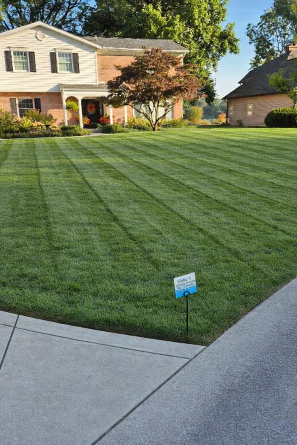 professional lawn care in Edwardsburg Michigan