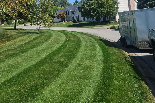 professional lawn care in Edwardsburg Michigan