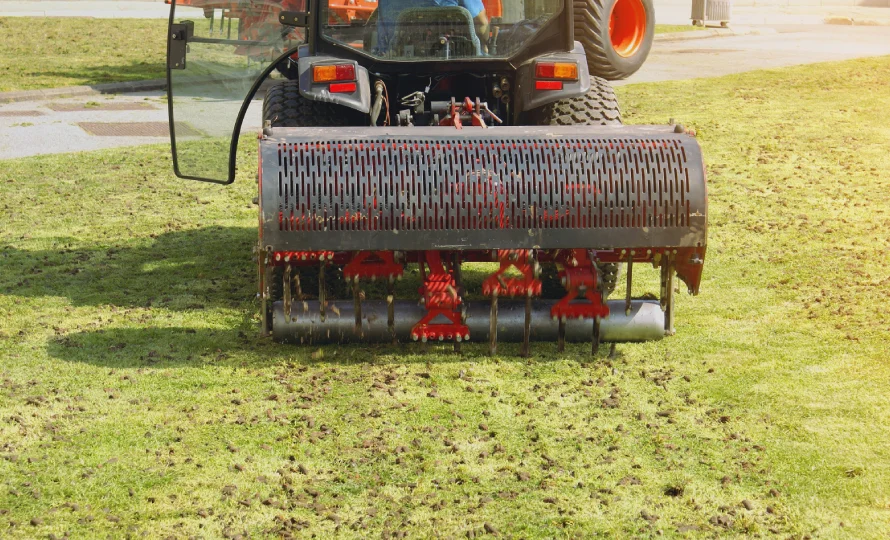 professional aeration for northern indiana lawns